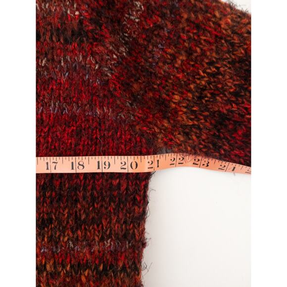 Chico's Wool Blend Longline Sweater Cardigan Size 2 Vintage - Picture 8 of 11